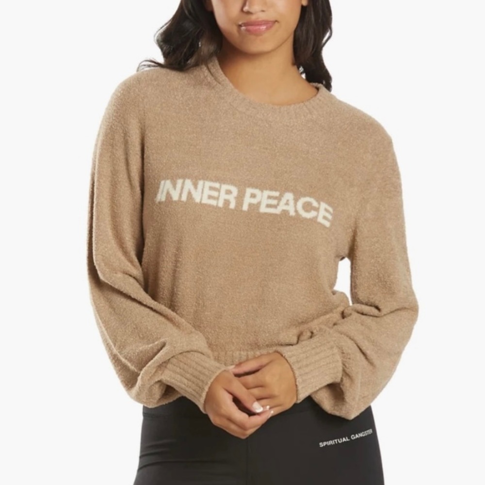 NWOT SPIRITUAL GANGSTER MELODY INNER PEACE SWEATER SIZE XL